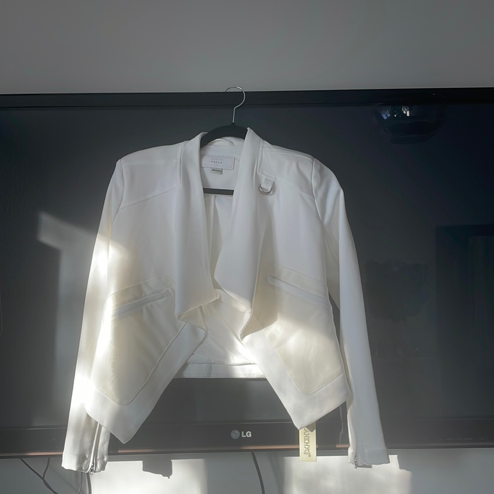 Blank NYC white jacket